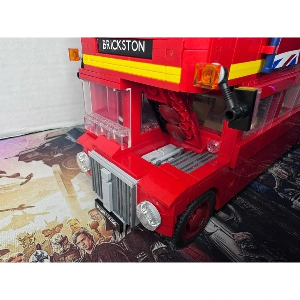 LEGO Creator Expert 10258 London Bus 100% Complete Great Shape No Box Or Manual